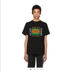 Gucci Black Logo Tshirt